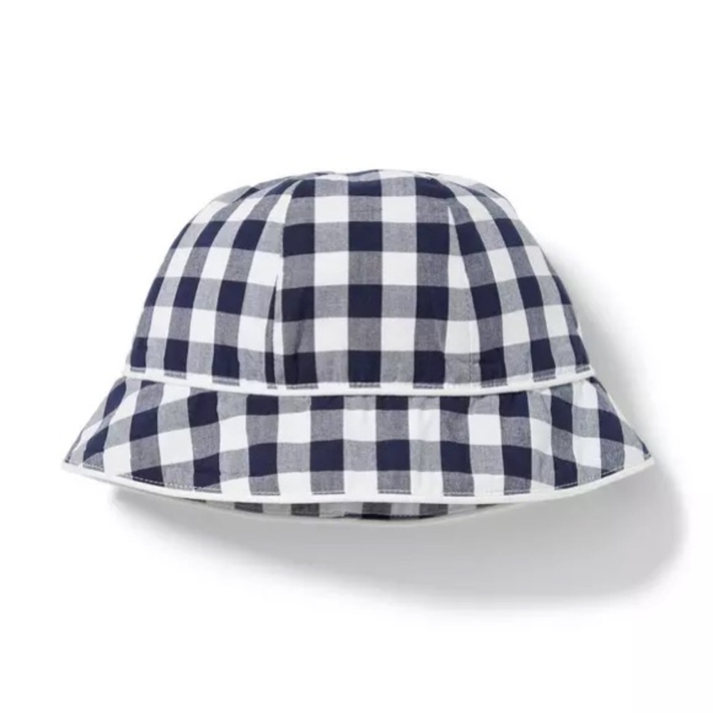 Janie and Jack Gingham Bucket Hat